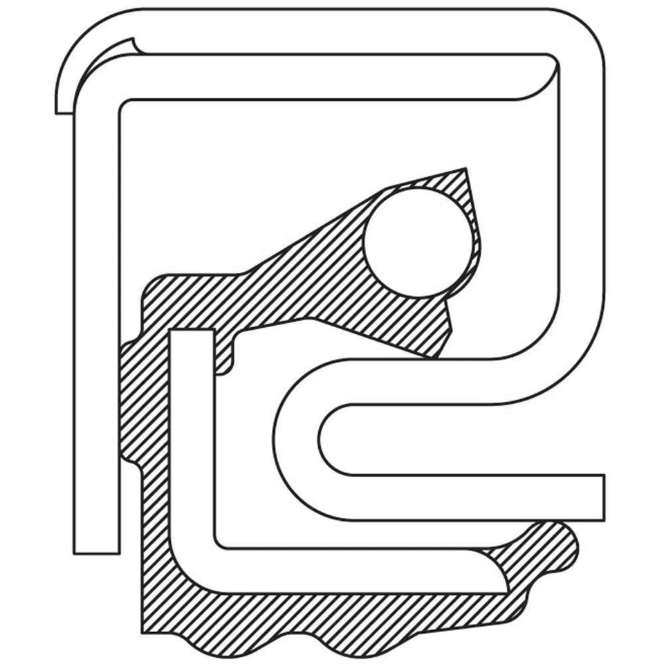 Wheel Seal fits 2005-2008 Hino 185  NATIONAL SEAL/BEARING - Image 2 of 2