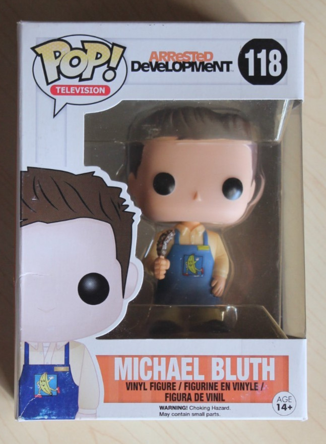 Funko Television Arrested Development Michael Bluth Pop Vinyl #118