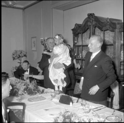 Otto Daetwyler financier at his 70th birthday 1952 Switzerland Old Photo 2