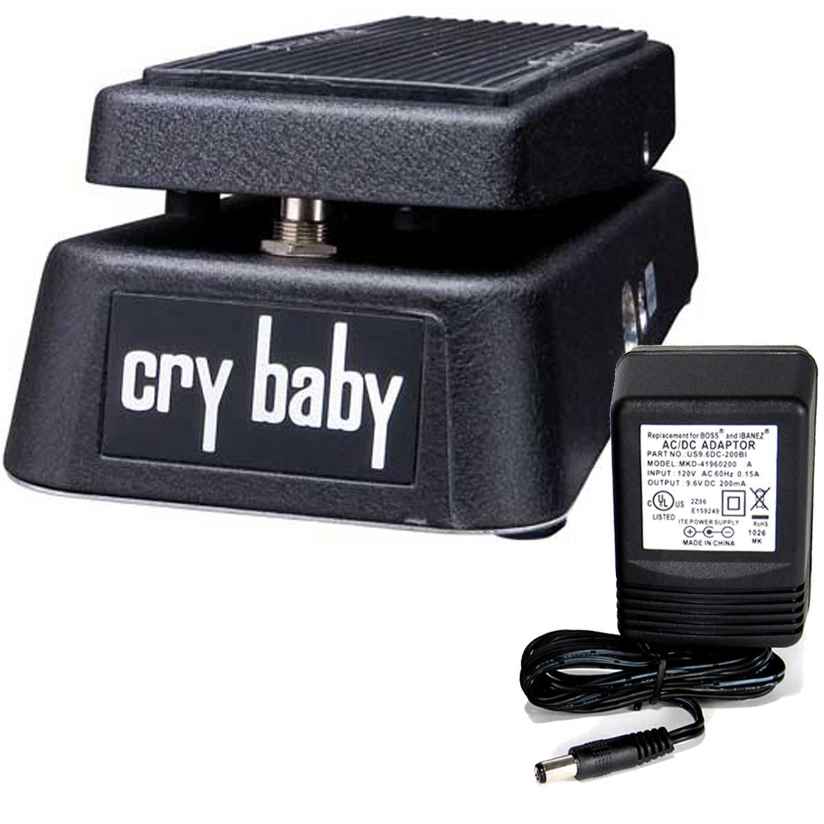 Dunlop GCB95 Crybaby Wah Pedal w/ 9v power supply | eBay