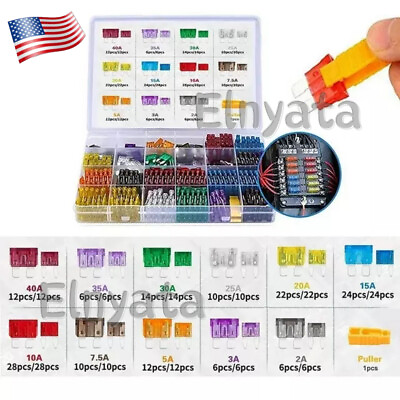 #ad 300X 600X Car Blade Fuse Assortment Assorted Kit Blade Set Auto Truck Automotive $11.35