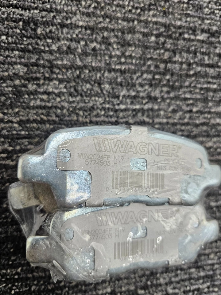 Pastilla de freno de disco de cerámica Wagner Brake OEX905 para 02-19 Infiniti Nissan Suzuki Foto 2 de 4