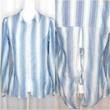 Urban Outfitters BDG Maddison Breezy Tie-Back Shirt Button Down Size M Pre-Owned