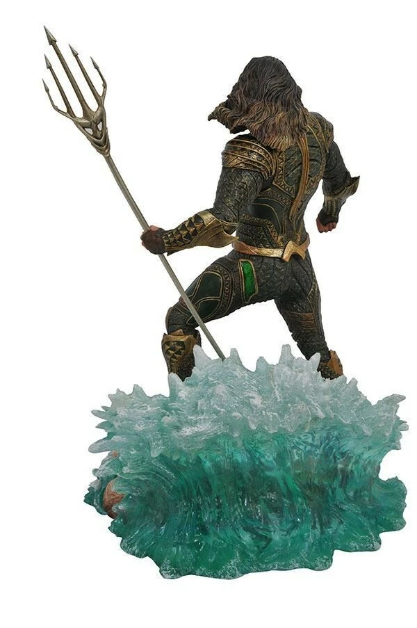 Figura Estatua PVC Diorama Película Liga de la Justicia Galería DC Aquaman DC NUEVO EN CAJA SELLADO  Foto 2 de 4