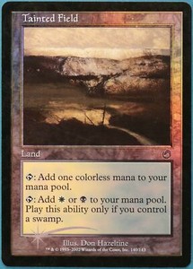 Tainted Field FOIL Torment MTG LP/EX