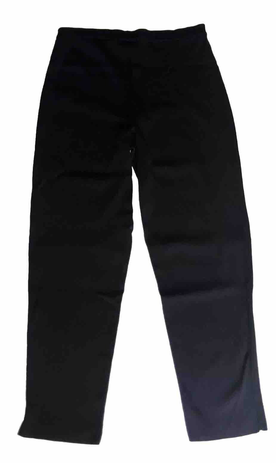 Grace Elements Black  Straight Leg Pull On Rayon … - image 2