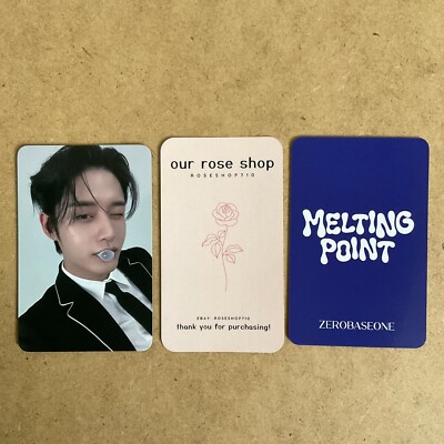 ZB1 Zerobaseone Melting Point Ktown4U Lucky Draw LD Gum Official