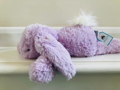 JELLYCAT MY NAME IS SMUDGE LAVENDER RABBIT BRAND NEW WITH TAGS
