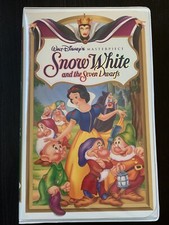Snow White And The Seven Dwarfs (VHS) *MINT!*, All Original Inserts, Rewound
