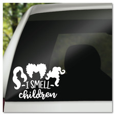 6" Hocus Pocus Sanderson Sisters I Smell Children Halloween Movie Vinyl Decal