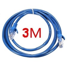 3M RJ45 Cat5e Ethernet Network LAN UTP Cable Patch Lead For Smart TV BOX 