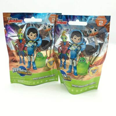 DISNEY JUNIOR MILES FROM TOMORROWLAND LOT OF 2 BLIND FIGURE PACKS BRAND NEW