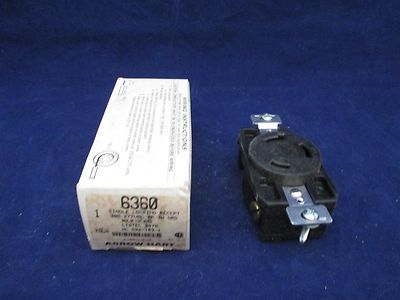 Arrow Hart 6360 Single Locking Recept new