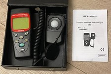 SEFRAM 9855: luxmetre multi-LED LIGHT METER NUMERIC