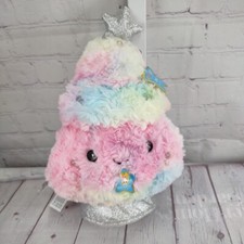 FAO Schwarz 13" Stuffed Christmas Tree Glow Brights Toy Plush LED Lights Sound