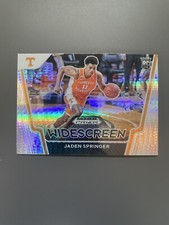 2021-22 Panini Prizm Draft Picks Widescreen Hyper Jaden Springer #8 Rookie RC