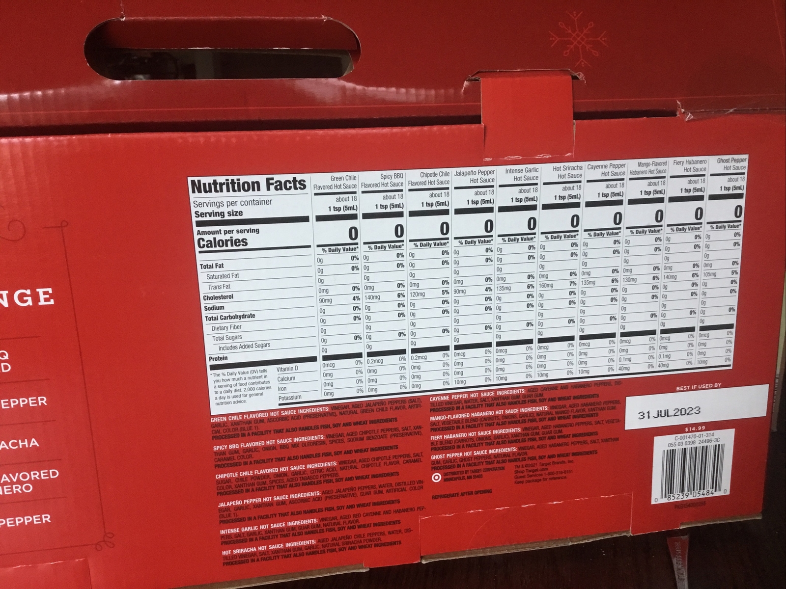 Hot Sauce Challenge 10 Large 3 Oz. bottles 732346532531 eBay