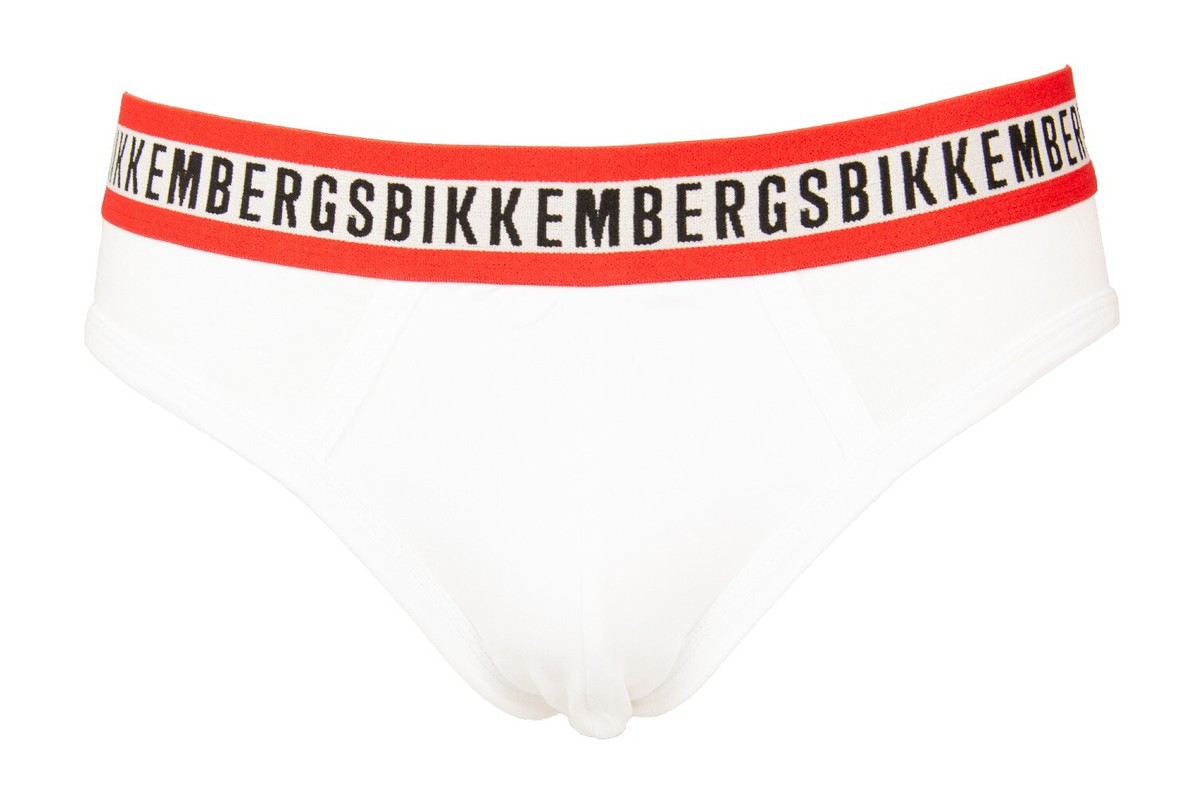 Slip uomo BIKKEMBERGS confezione 2 pezzi elastico a vista cotone
