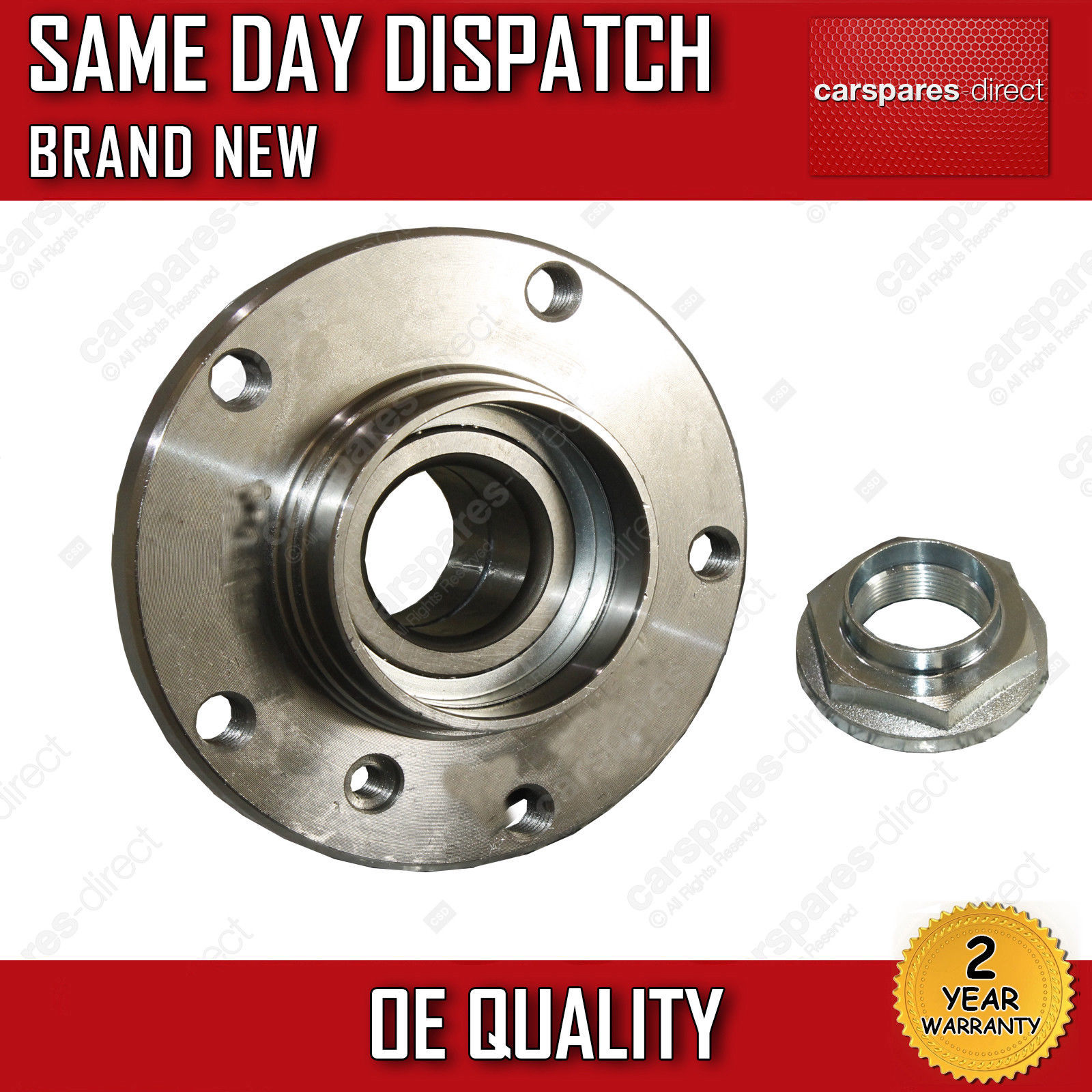 BMW 3 SERIES E46 FRONT WHEEL BEARING SALOON WHEEL HUB & BEARING KIT