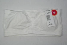017X02 Maidenform 4310 The Bandeau Contour Padded Bra XL White (NWD)