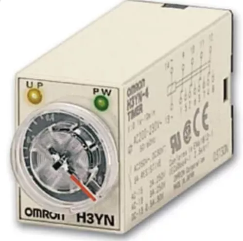 Omron H3Y-2 Solid State Timer, 10 Seconds, 200 VAC. New In Box!        A4