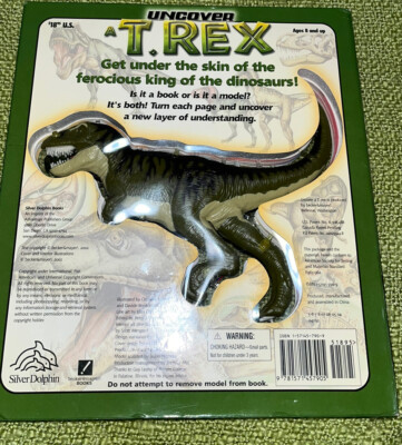 Uncover T Rex , 3d Model ,  Hardback Book