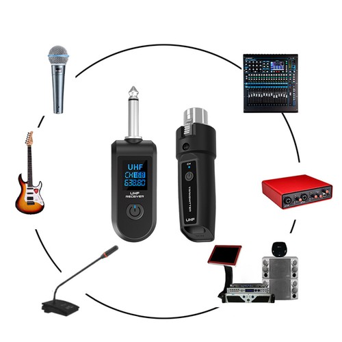 XLR Transmitter and Receiver Microphone Wireless System for Dynamic Microphone - Picture 15 of 18