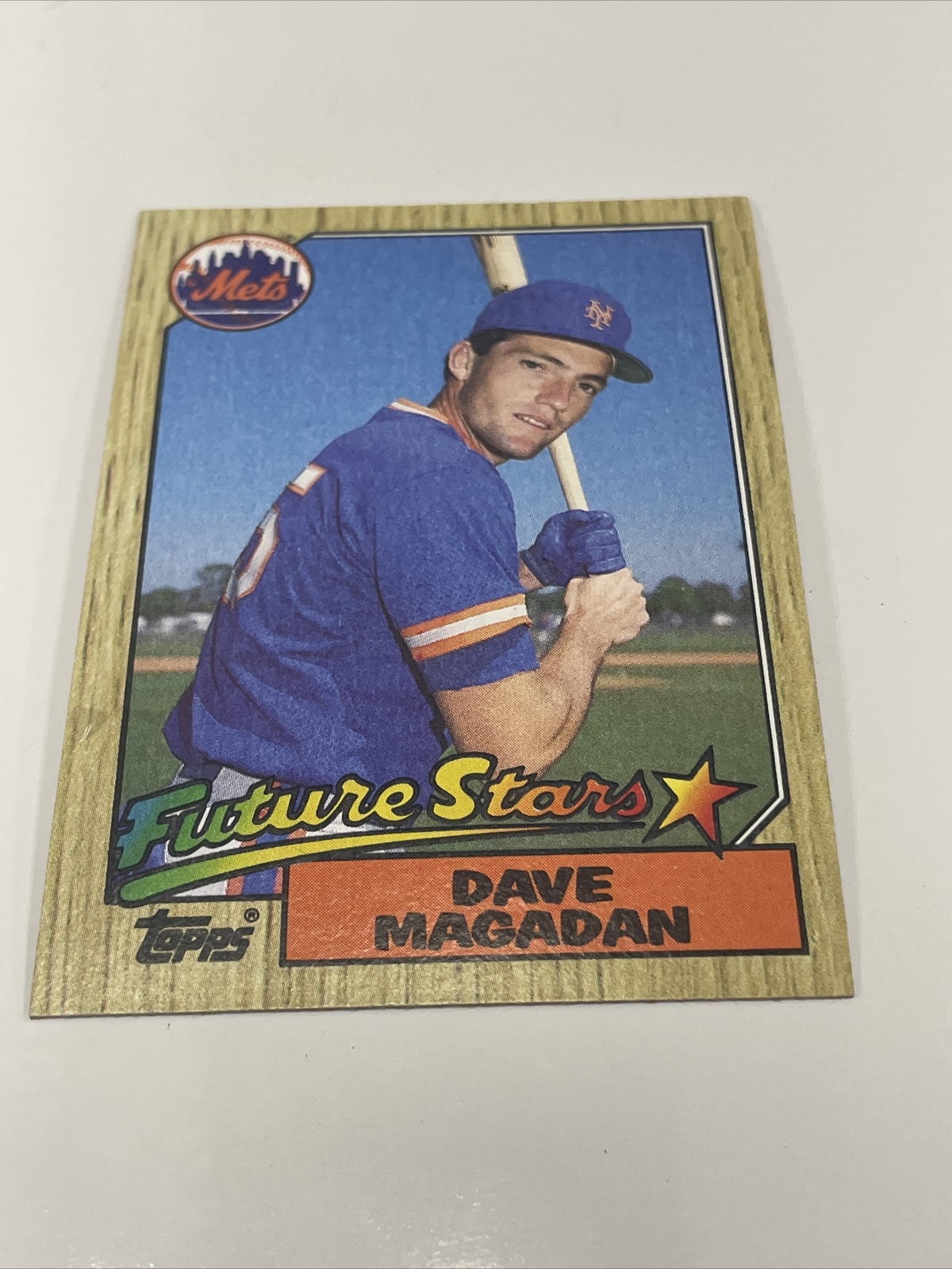 1987 Topps New York Mets Baseball Card #512 Dave Magadan Rookie | eBay