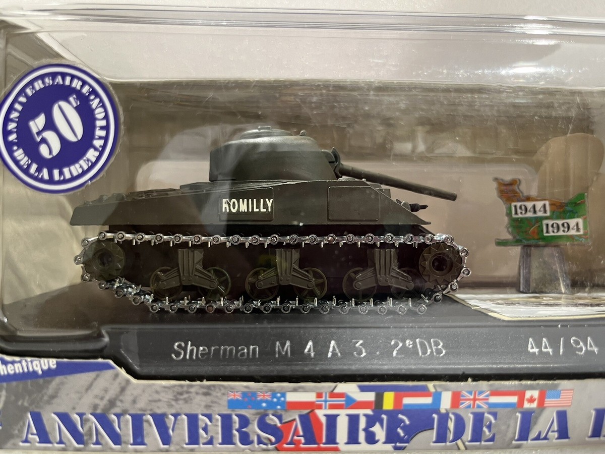 Miniature Char M4 50 ans 1944-1994 - Collection