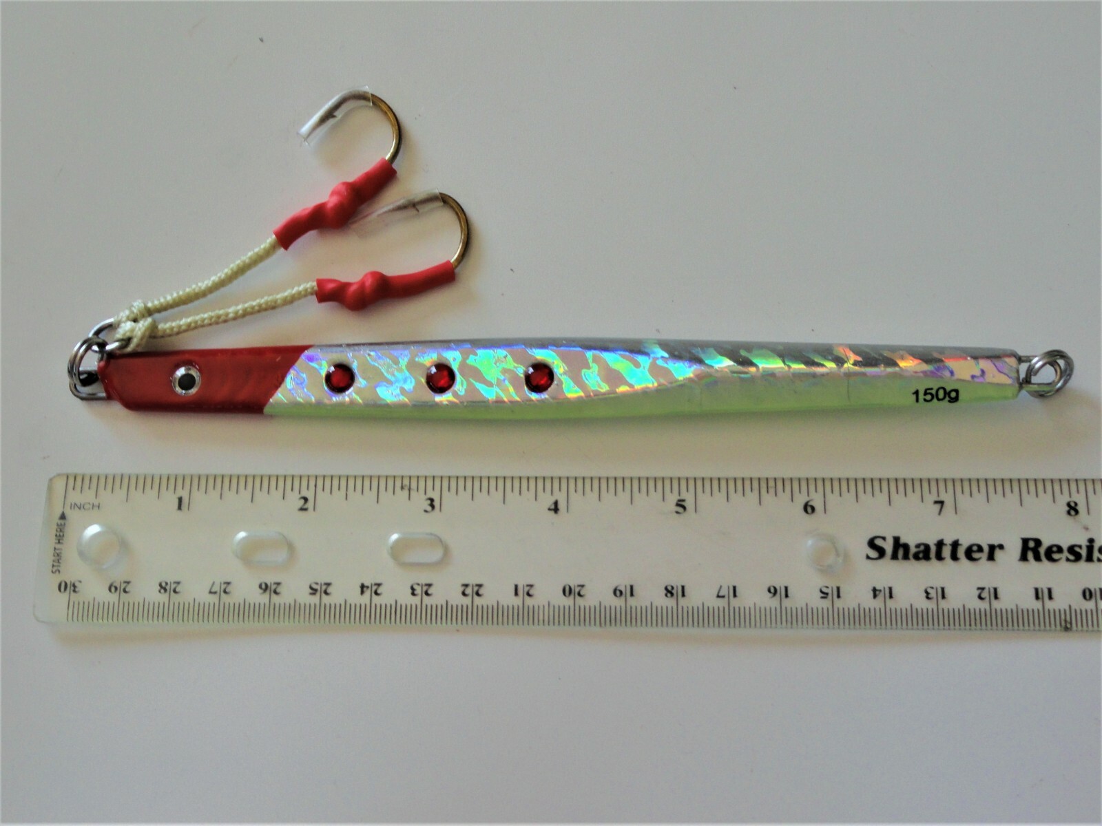 Speed Jigs 6 Pieces 5.25oz/150g Vertical Butterfly Saltwater Lures + FREE BAG - Image 7