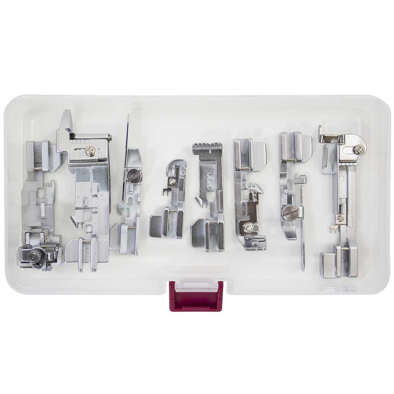 Juki 8 Pack Optional Feet For MO1000, MO2000QVP Sergers eBay