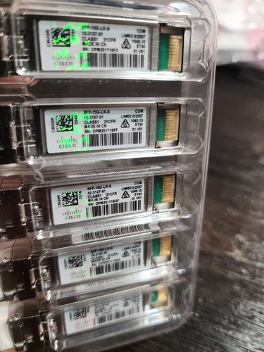 Cisco SFP-10G-LR-S 10G BASE-LR-S (1 Unit) New Bulk Two Years Warranty - 第 4/9 張圖片
