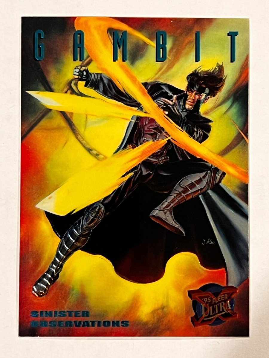 1994 Fleer Ultra X-MEN SINISTER OBSERVATIONS #4 Gambit (4 of 10