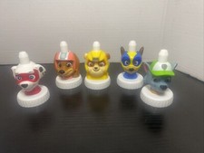 Good 2 Grow Lot Of 5 Collectible Juice Bottle Toppers Disney Paw Patrol   