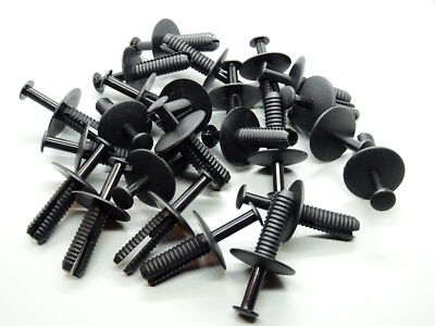 20 Stück Clips Spreizniet Universal Halter 6mm für Audi Bmw Skoda Seat Mercedes