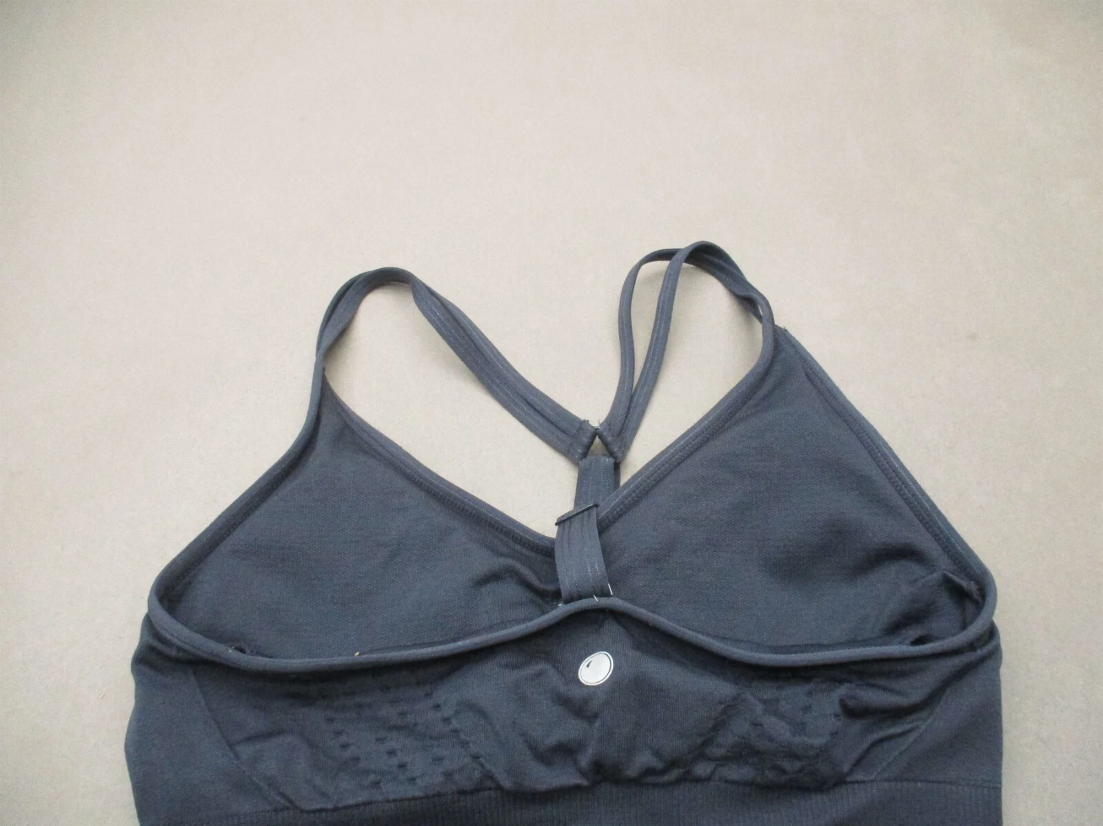 yogalicious lined wireless pull on racer back sports tank-bra