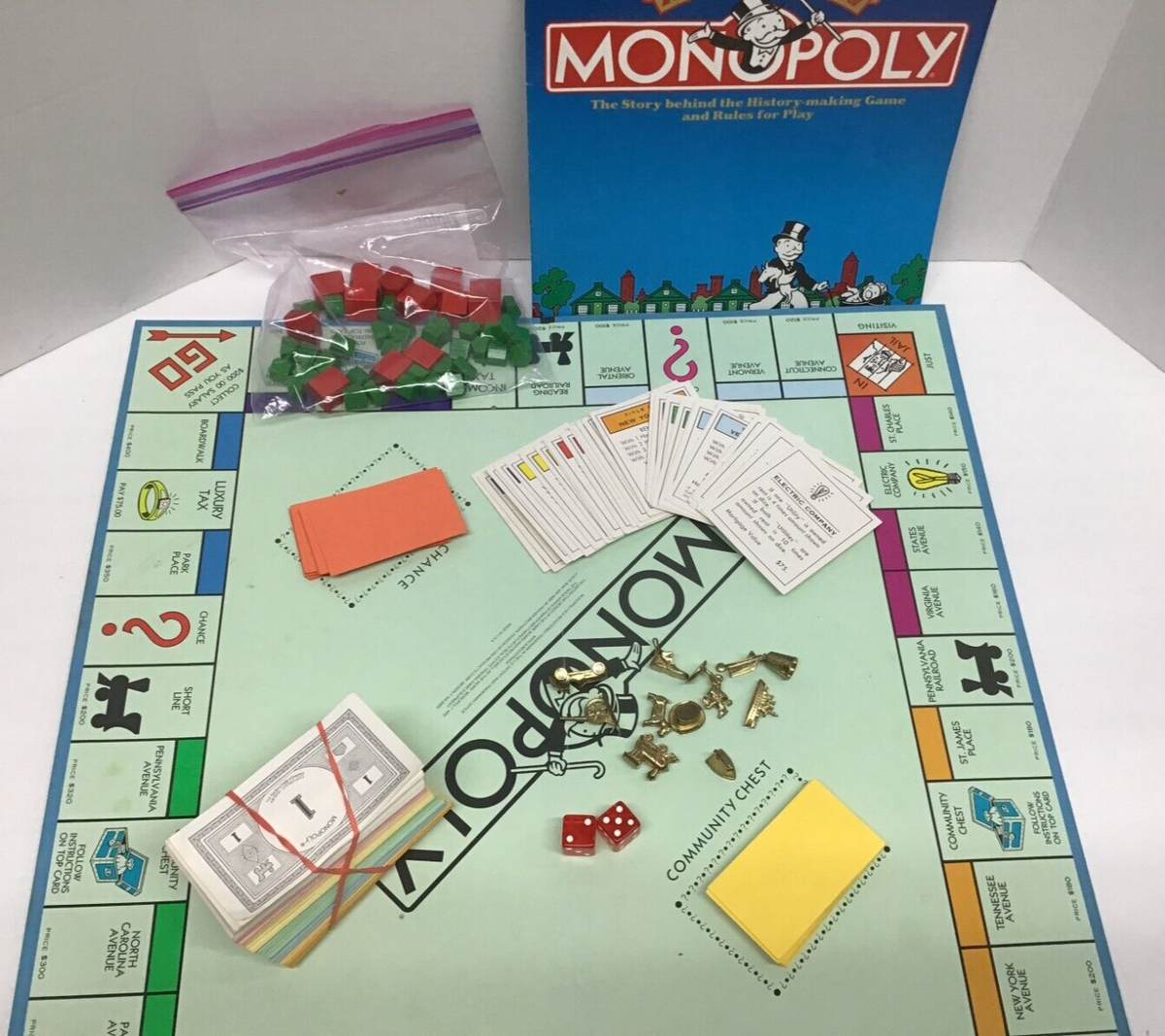 希少　モノポリー　米国版　ボードゲーム　木箱入り　パーカーブラザーズ 希少 モノポリー 米国版 ボードゲーム 木箱入り パーカーブラザーズ