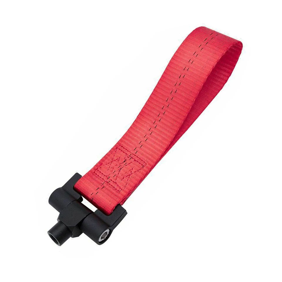 Красная буксировочная крюковая лента для переднего бампера для Lexus IS200t IS250 IS300 IS350 2014-2021 - Изображение 3 из 4