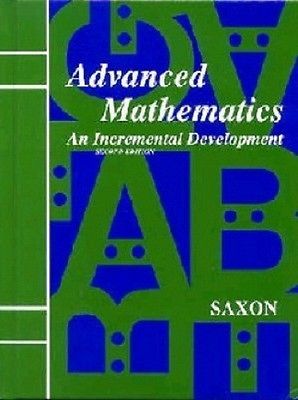 Recent Developments of Mathematical… Saxon Advanced Math Ser.: Advanced Mathematics : An