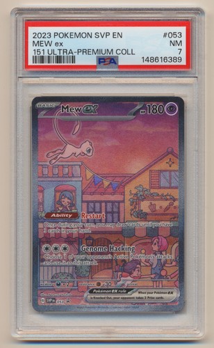 Mew ex graded PSA 7 for sale on eBay