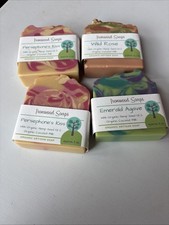 Handmade Soap Lot Of 4