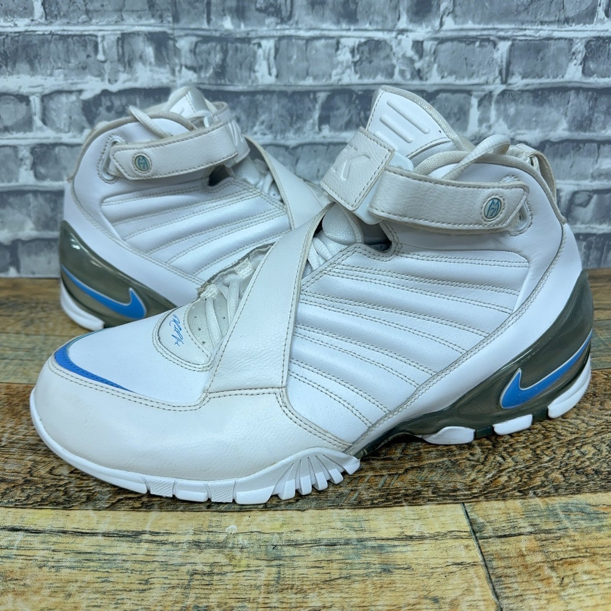 Nike Zoom Vick 3 University Blue White 832698-100 Mens Size 