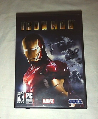 Iron Man PC DVD-ROM 2008 Sega