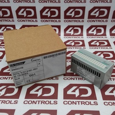 590021B | invensys | Digital I/O Module, 16 Output, 24VDC, Opened, Ser A