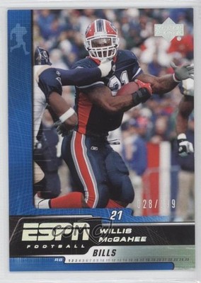 2005 Upper Deck ESPN Holofoil 28/199 Willis McGahee #11 0d9