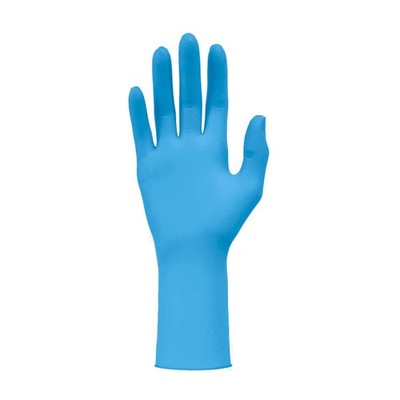 Meditrade  unisex Einmalhandschuhe Nitril  x-long blau Größe M, 100 St.