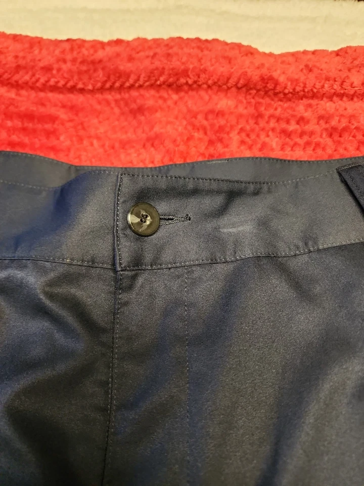 Adidas Climalite Chino Golf Shorts Mens Sz 42 Navy - Image 2 of 4