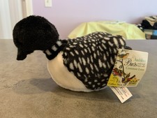 Wild Republic Audubon Plush Bird Common Loon ...