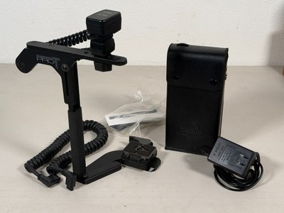 Stroboframe Pro-T flash bracket + Manfrotto + Canon cables and power pack