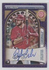 2021 Topps Gypsy Queen Indigo 5/150 Dylan Carlson #GQA-DCA Auto 12kg